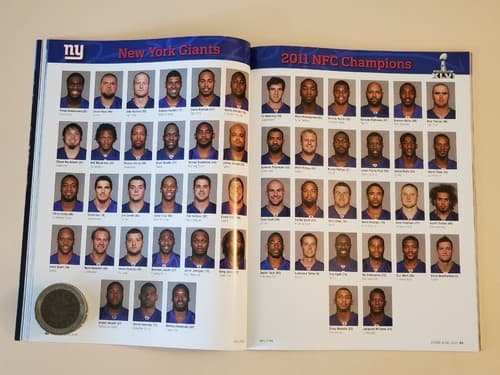 NFL Super Bowl XLVI (46-2012) Program NEW New York Giants v NE Patriots - Thumbnail 8