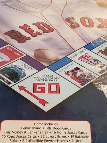2006 BOSTON RED SOX Monopoly Board Game. NEW SEALED Package. WS Collectors Edit - Thumbnail 9