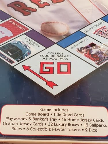 2006 BOSTON RED SOX Monopoly Board Game. NEW SEALED Package. WS Collectors Edit - Thumbnail 12