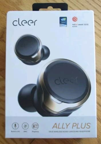 CLEER AUDIO Ally Plus True Wireless Earbuds Headphones, RARE WHITE. Noise Cancel - Thumbnail 5