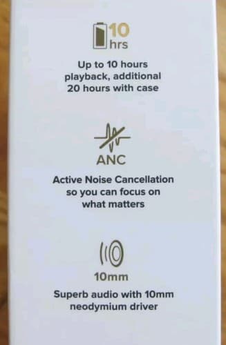 CLEER AUDIO Ally Plus True Wireless Earbuds Headphones, RARE WHITE. Noise Cancel - Thumbnail 9