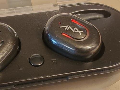 ANX Audio AX50 Sync True Wireless Earbuds With Charging Case, NEW Black - Thumbnail 8