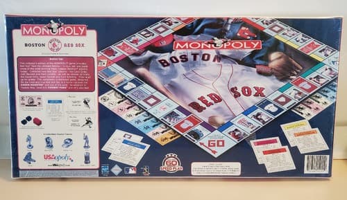 2006 BOSTON RED SOX Monopoly Board Game. NEW SEALED Package. WS Collectors Edit - Thumbnail 2