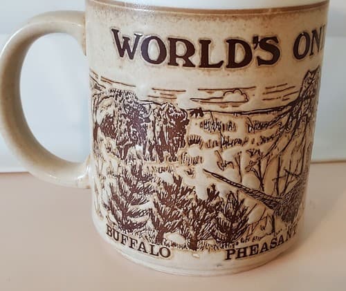 Mount Rushmore South Dakota coffee mug cup glass ceramic lot of 3. Exc cond - Thumbnail 5