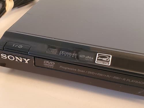 SONY DVP-SR200P DVD / CD Player. Progressive Scan. Tested works. Bundle cables - Thumbnail 4