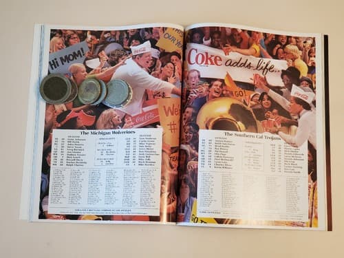 1977 1979 NCAA ROSE BOWL Official Program LOT OF 2 Univ of SoCal USC v UMichigan - Thumbnail 10