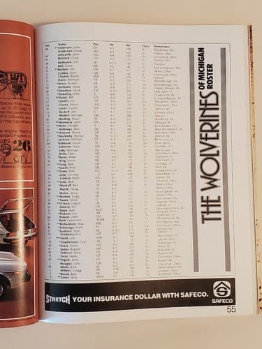 1977 1979 NCAA ROSE BOWL Official Program LOT OF 2 Univ of SoCal USC v UMichigan - Thumbnail 6