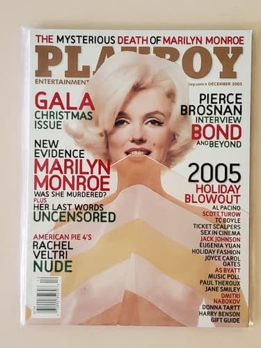 PLAYBOY Magazine 2005 Dec Marilyn Monroe. Interview: Pierce Brosnan. Collectible - Image 1