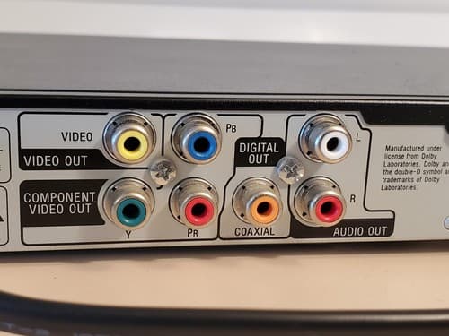 SONY DVP-SR200P DVD / CD Player. Progressive Scan. Tested works. Bundle cables - Thumbnail 9