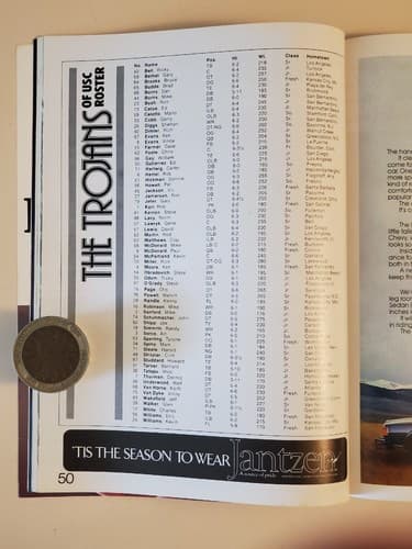 1977 1979 NCAA ROSE BOWL Official Program LOT OF 2 Univ of SoCal USC v UMichigan - Thumbnail 5