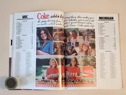 1977 1979 NCAA ROSE BOWL Official Program LOT OF 2 Univ of SoCal USC v UMichigan - Thumbnail 4