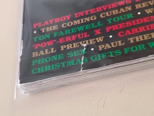 PLAYBOY Magazine 2000 Dec. Carmen Elektra. Interview: Drew Barrymore. Collectibl - Thumbnail 4