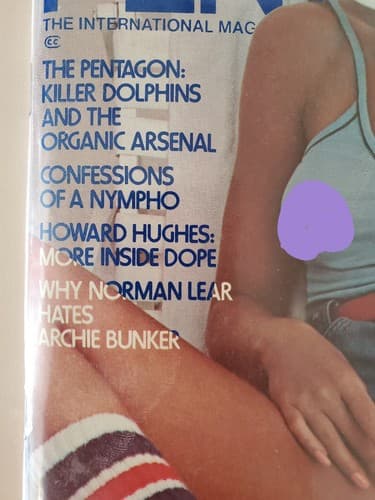 PENTHOUSE Magazine LOT OF 2. 1977 Jun Oct. Collectible issues Protective plastic - Thumbnail 6