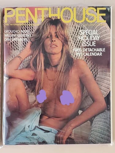 PENTHOUSE Magazine LOT OF 2. 1973 Sep Dec. Collectible issues Protective plastic - Thumbnail 5