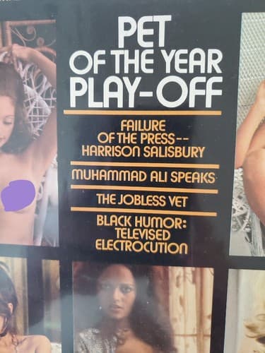 PENTHOUSE Magazine LOT OF 3. 1974 Apr Jun Sep. Collectible issues. Protective - Thumbnail 7