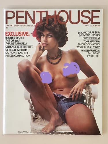 PENTHOUSE Magazine LOT OF 3. 1976 Apr May Jun. Collectible issues. Protective - Thumbnail 4