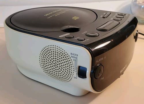 SONY ICF-CD815 Dream Machine AM/FM Stereo, CD, Aux input. Dual Alarm Clock ++ - Thumbnail 4