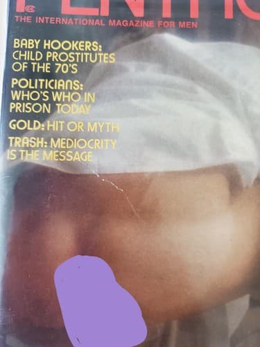 PENTHOUSE Magazine LOT OF 2. 1975 Feb Mar. Collectible issues Protective plastic - Thumbnail 5