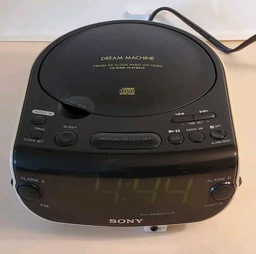 SONY ICF-CD815 Dream Machine AM/FM Stereo, CD, Aux input. Dual Alarm Clock ++ - Thumbnail 10