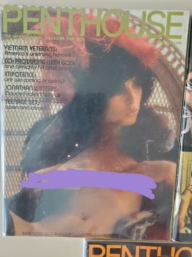 PENTHOUSE Magazine LOT OF 3. 1974 Apr Jun Sep. Collectible issues. Protective - Thumbnail 4