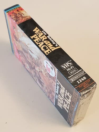 VHS MOVIE - Leo Tolstoy's WAR AND PEACE (1968) Kultur #1248. 6 hrs. NEW SEALED - Thumbnail 6
