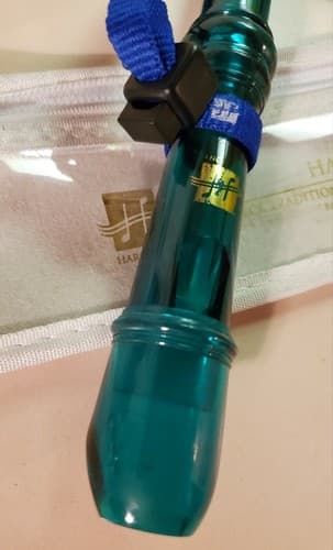 Harmony 2-Piece Traditional Style Soprano Recorder. Baroque Fingering. GREEN - Thumbnail 8