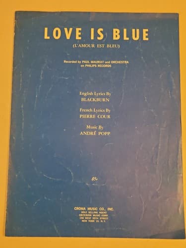 Vintage 1950s 60s SHEET MUSIC LOT OF 10. SOUND OF MUSIC Bundle 2 books & 8 songs - Thumbnail 11