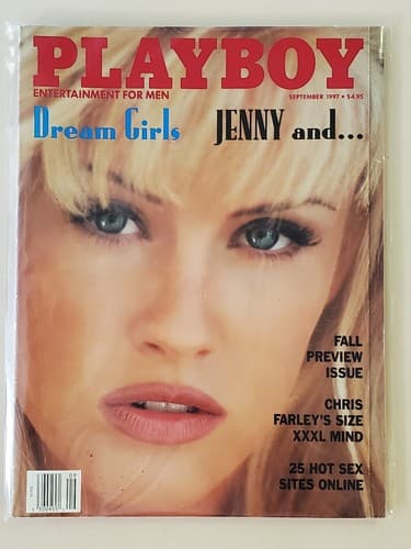 PLAYBOY Magazine 1997 Sep. Jenny McCarthy. Interview: Chris Farley. Collectible - Image 1