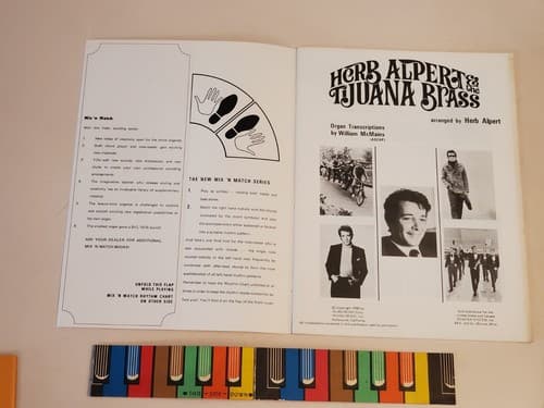 Vintage 1970s SHEET MUSIC LOT OF 9. Bundle incl 2 books & 7 Songs Herb Alpert - Thumbnail 7