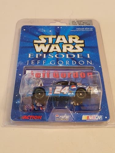NASCAR ACTION SPORTS 1999 Car Star Wars Jeff Gordon. Ltd Ed. NEW SEALED - Thumbnail 5