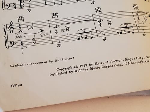 Antique 1920s 30s SHEET MUSIC LOT OF 11. Bundle includes 2 books & 9 Songs. Nice - Thumbnail 4