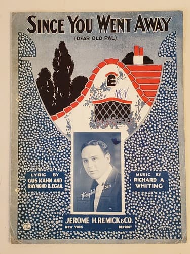 Antique 1920s 30s SHEET MUSIC LOT OF 11. Bundle includes 2 books & 9 Songs. Nice - Thumbnail 8