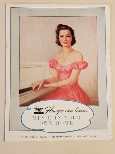 Vtg MUSIC BOOK LOT OF 9. Bundle includes 3 music writing, 5 Spinet Organ + - Thumbnail 14