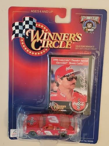 NASCAR 1998 KENNER Winner's Circle Car Dale Earnhardt Sr. #55500. NEW SEALED - Image 1