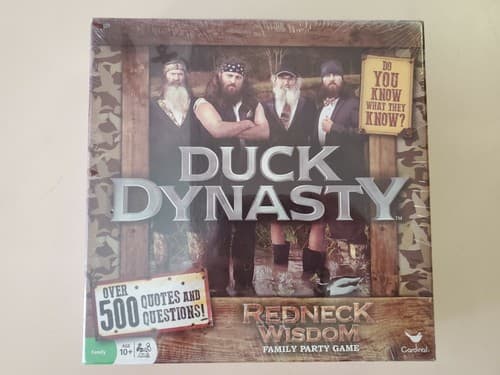 Cardinal Games - Duck Dynasty Redneck Wisdom Board Game. Family game, 10+ years. - Image 1