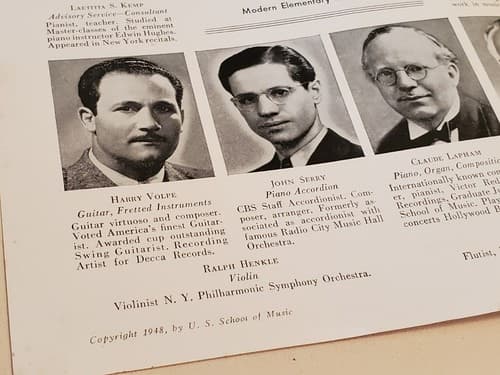 Vtg MUSIC BOOK LOT OF 9. Bundle includes 3 music writing, 5 Spinet Organ + - Thumbnail 12