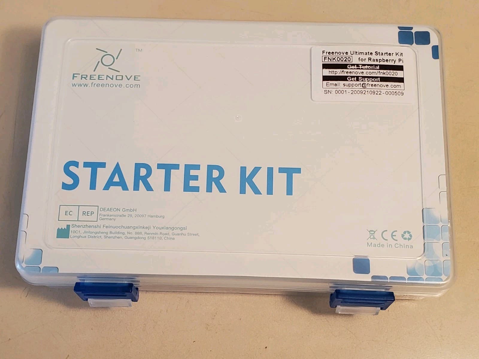 FREENOVE Ultimate Starter Kit for Raspberry Pi FNK0020. Deaeon GmbH NEW Open Box - Image 1