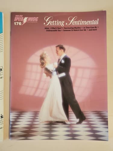 EASY PLAY SPEED MUSIC LOT OF 2 Sheet Music. 60 easy 3 chords+Getting Sentimental - Thumbnail 9