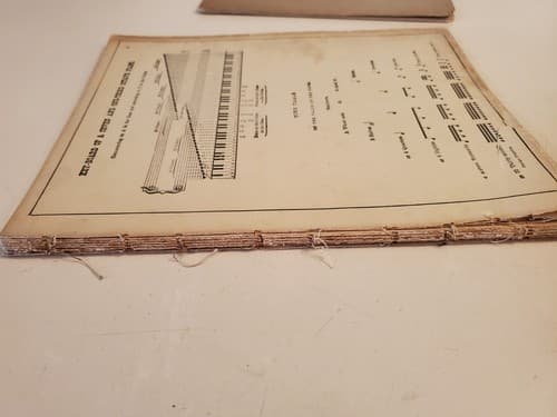 Vtg MUSIC BOOK LOT OF 9. Bundle includes 3 music writing, 5 Spinet Organ + - Thumbnail 9