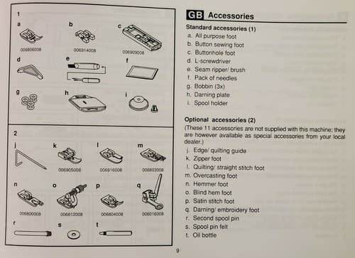 Singer Tradition Model 2250 Electric Sewing Machine. Bundle unit, pedal orig box - Thumbnail 9