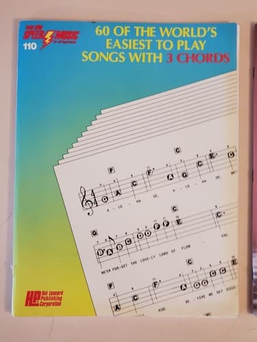 EASY PLAY SPEED MUSIC LOT OF 2 Sheet Music. 60 easy 3 chords+Getting Sentimental - Thumbnail 4