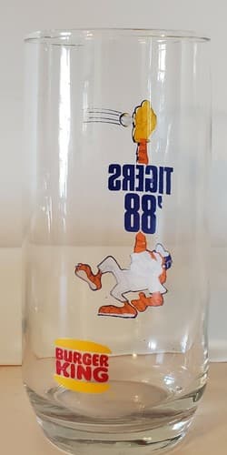 Detroit Tigers 1988 Burger King 3 drinking glass, lot of 3. Excellent condition - Thumbnail 12