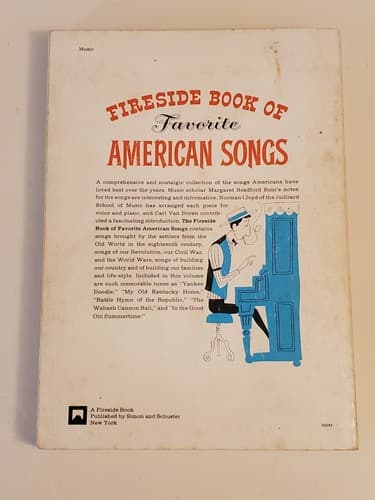 Vtg Sheet Music Book LOT OF 3 Fireside Famous American Songs-40 French-Gold Plat - Thumbnail 4