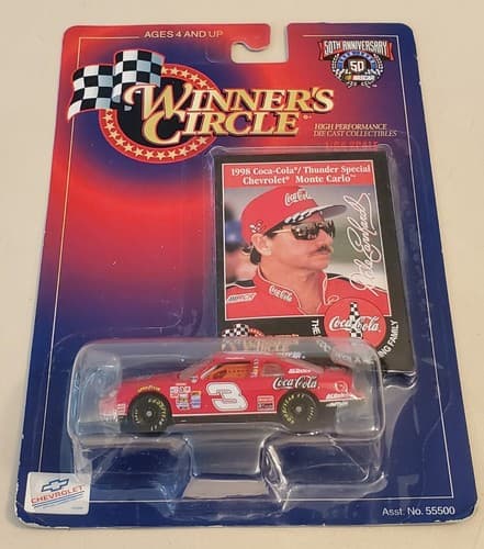NASCAR 1998 KENNER Winner's Circle Car Dale Earnhardt Sr. #55500. NEW SEALED - Thumbnail 3