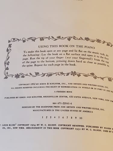 Vtg Sheet Music Book LOT OF 3 Fireside Famous American Songs-40 French-Gold Plat - Thumbnail 5