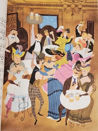 Vtg Sheet Music Book LOT OF 3 Fireside Famous American Songs-40 French-Gold Plat - Thumbnail 7