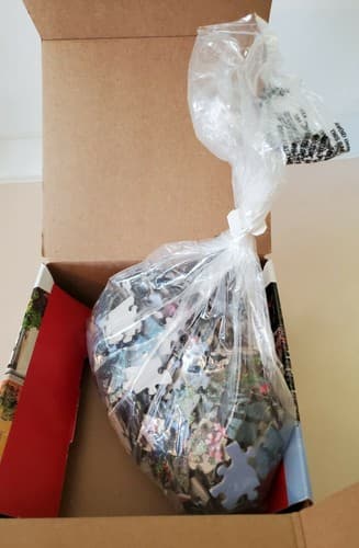 Puzzle - Panorama Easel - Lake Garda Italy. 500 Pieces, 36" x 12" Panoramic. - Thumbnail 7