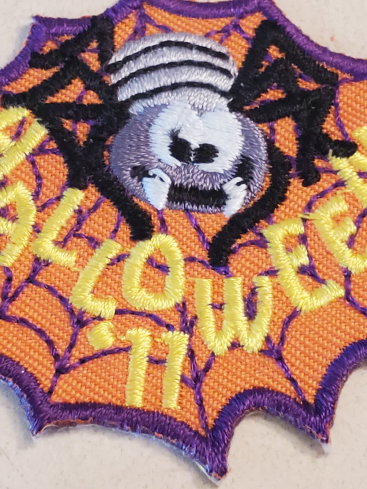 (2) LOT GIRL SCOUTS Patch 'Halloween '10 and Halloween '11' GSA Embroidered NEW - Thumbnail 4