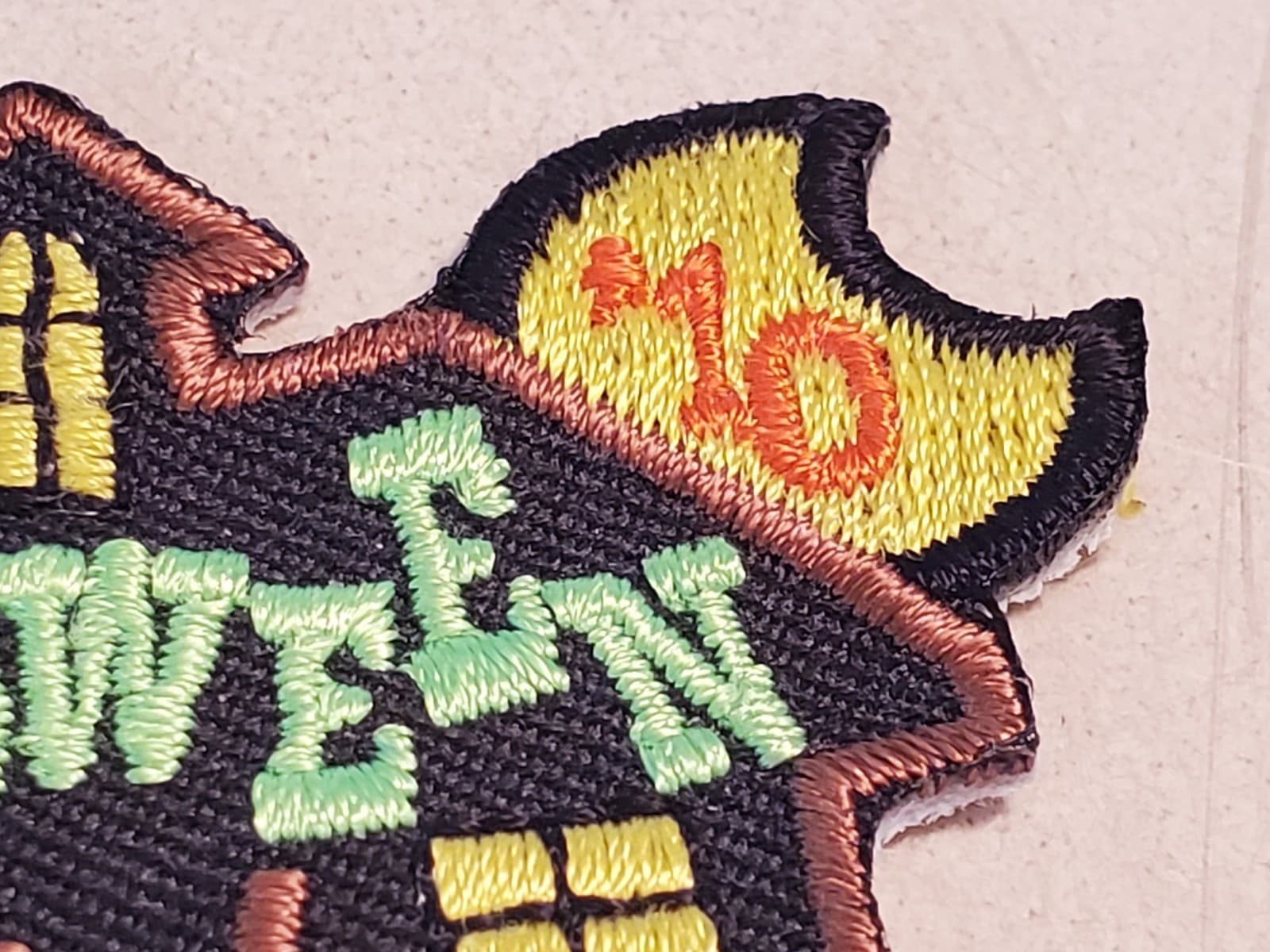 (2) LOT GIRL SCOUTS Patch 'Halloween '10 and Halloween '11' GSA Embroidered NEW - Thumbnail 8