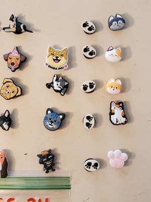 LOT(34) SHOE Charms 'PETS' shoe jibbitz for sandals cloggs. Fits adult & youth - Thumbnail 4